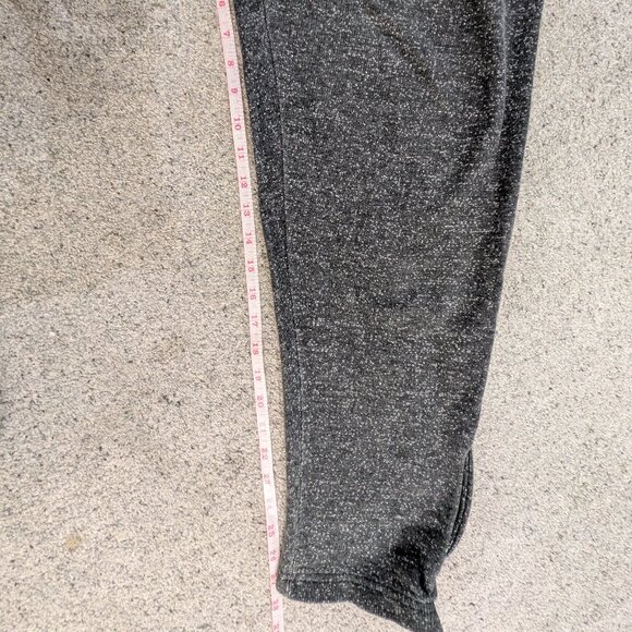 PACT Organic Cotton Ankle Zip Jogger Sweatpant Heathered Gray Large - Picture 5 of 16